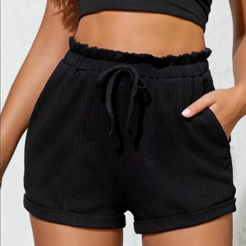 Black shorts